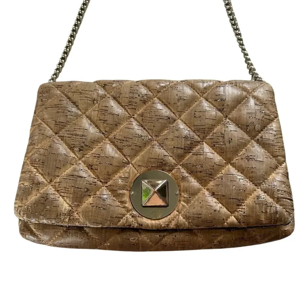 Kate Spade Quilted Cork Turn Lock Crossbody Bag